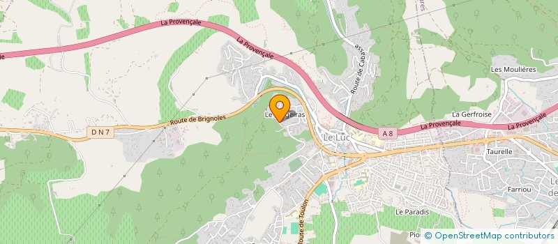 localisation de l'entreprise VERGERIO à FLASSANS-SUR-ISSOLE