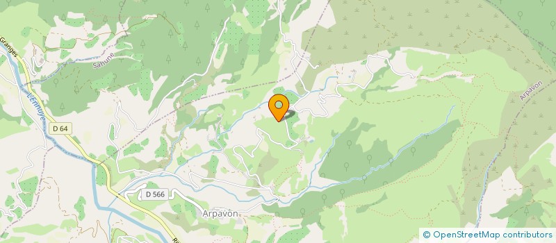 localisation de l'entreprise VERGERS BIO à SAINT-SAUVEUR-GOUVERNET