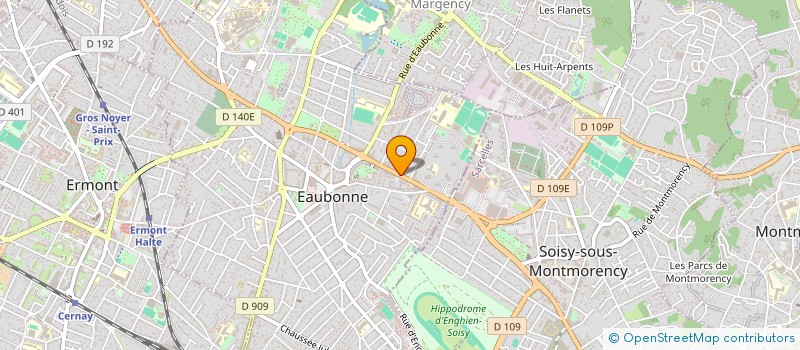 localisation de l'entreprise VERGERS D'EAUBONNE à EAUBONNE