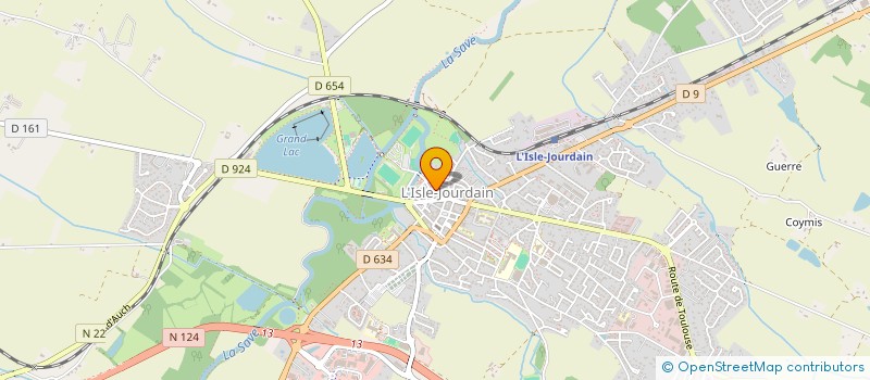 localisation de l'entreprise VERGERS DE LA SAVE à SEGOUFIELLE