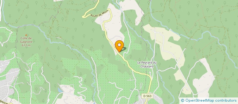 localisation de l'entreprise VERGES IMMO  FAYENCE