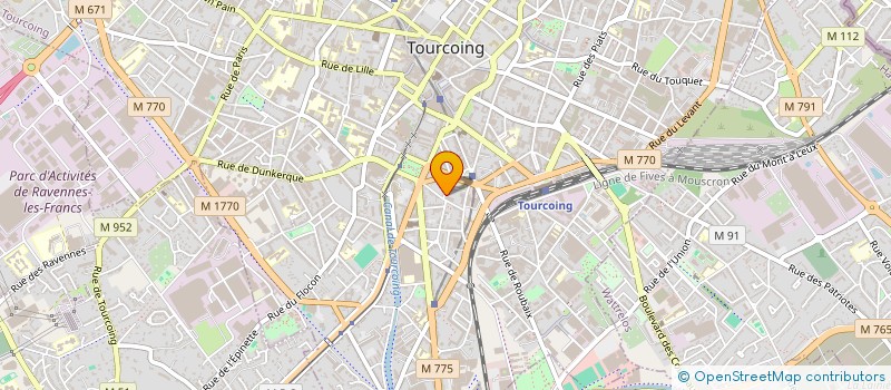 localisation de l'entreprise VERGEYLE DISTRIBUTION à TOURCOING