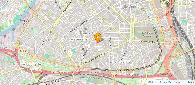 localisation de l'entreprise VERGEYLE EXPLOITATION à LILLE