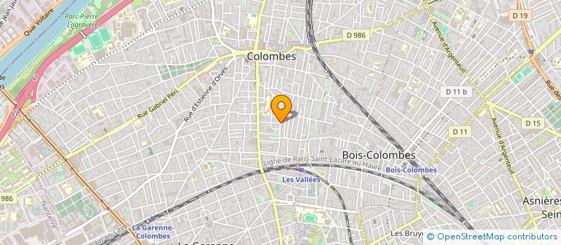 localisation de l'entreprise VERGI INDUSTRIE à COLOMBES