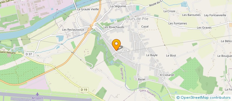 localisation de l'entreprise VERGINES LOCATION à BERGERAC