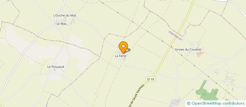 localisation de l'entreprise VERGNAUD à VILLEFAGNAN