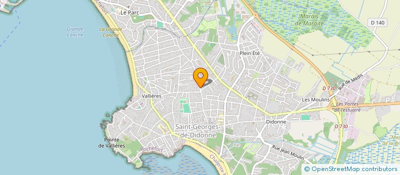 localisation de l'entreprise VERGNAULT  SAINT-GEORGES-DE-DIDONNE