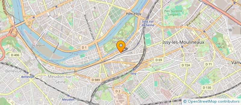 localisation de l'entreprise VERGNE CONSEIL à ISSY-LES-MOULINEAUX