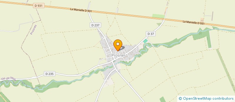 localisation de l'entreprise VERGNEAUX  PROSNES