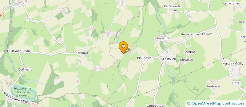 localisation de l'entreprise VERGNEAUX DELOIZY  GUICLAN