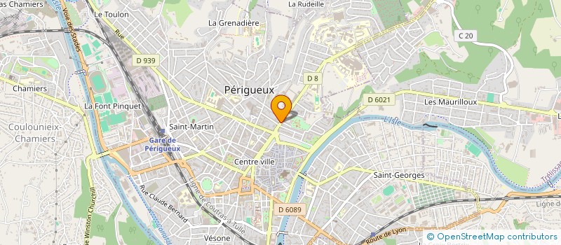 localisation de l'entreprise VERGNOLLE à PERIGUEUX