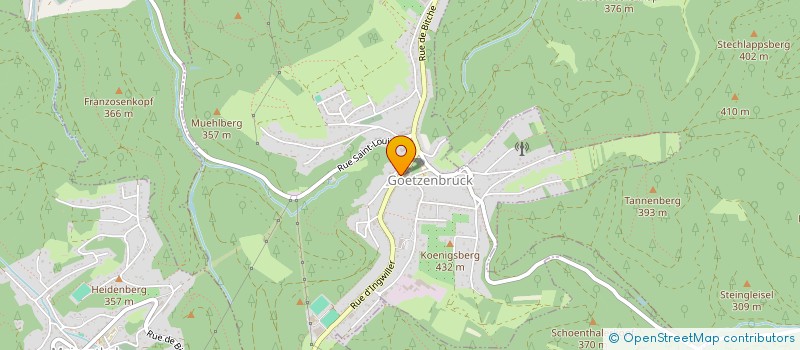 localisation de l'entreprise VERGO  GOETZENBRUCK