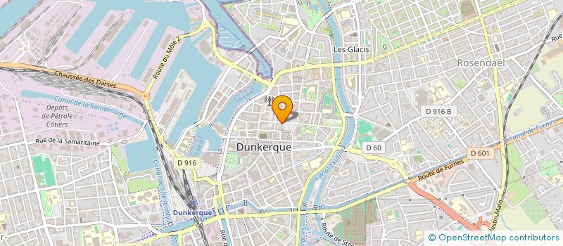 localisation de l'entreprise VERHAGHE VANHESSCHE à DUNKERQUE