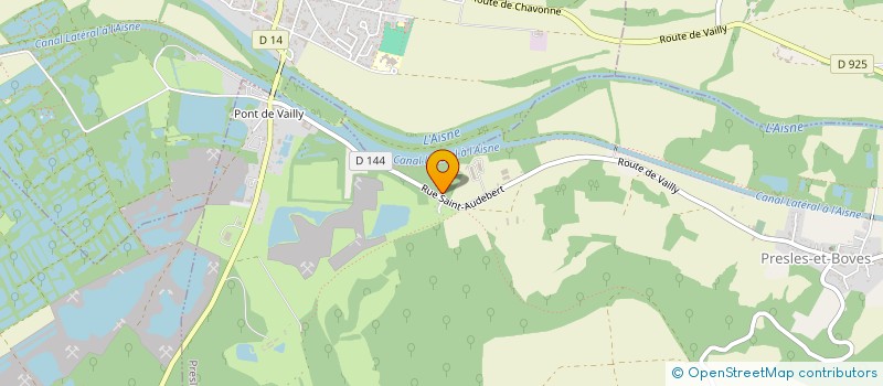 localisation de l'entreprise VERHOIGNE PERE ET FILS à PRESLES-ET-BOVES