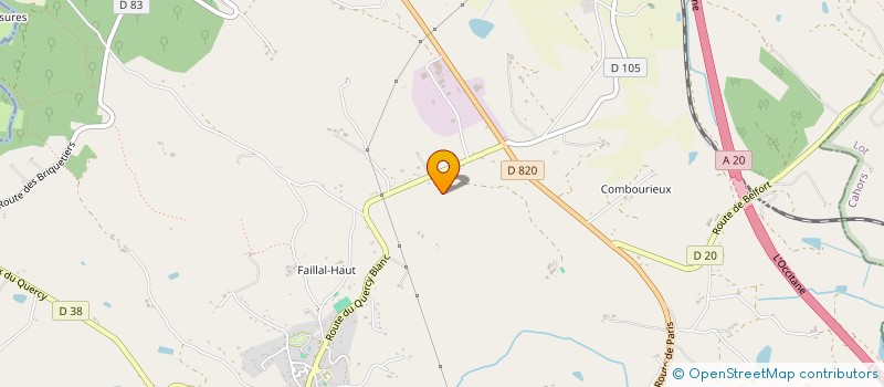 localisation de l'entreprise VERHUIS INVEST  MONTPEZAT-DE-QUERCY