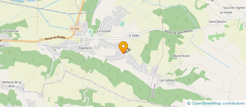 localisation de l'entreprise VERHYDRA FRANCE  SALAGNON