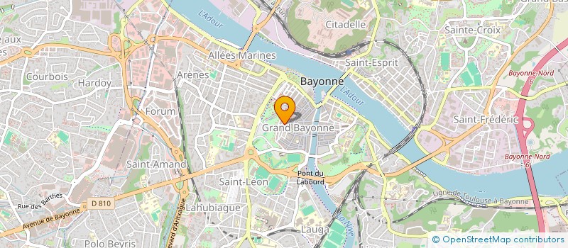 localisation de l'entreprise VERI DE TAHITI à BAYONNE