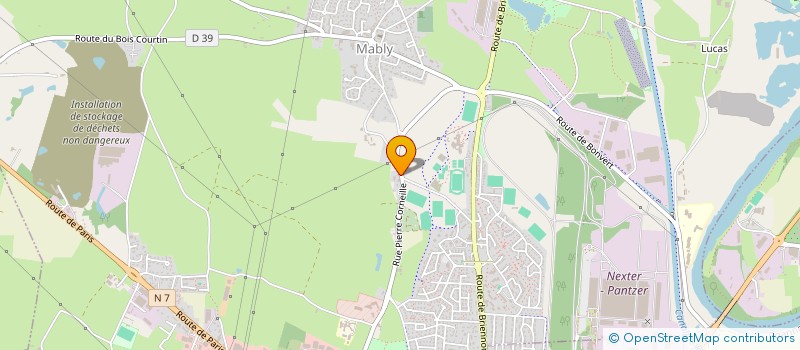 localisation de l'entreprise VERI-IMMO  MABLY