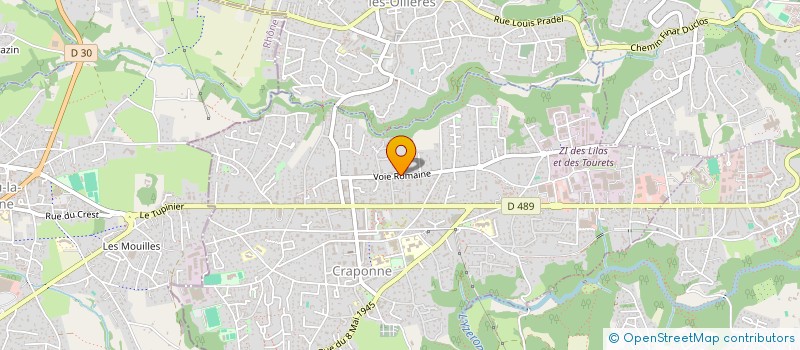 localisation de l'entreprise VERI-SCENE  BRINDAS