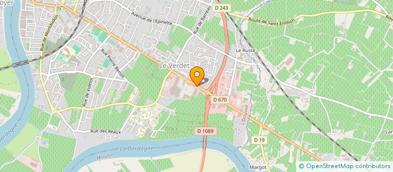 localisation de l'entreprise VERIABI 3 à CHATEAUBERNARD