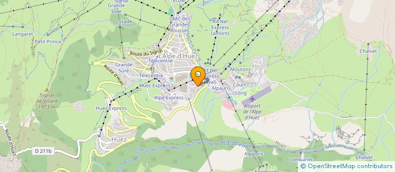 localisation de l'entreprise VERIC  HUEZ