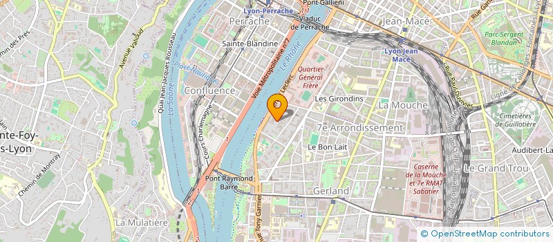 localisation de l'entreprise VERICEL  LYON