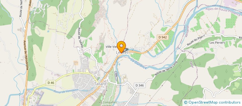 localisation de l'entreprise VERICO  LETTRET