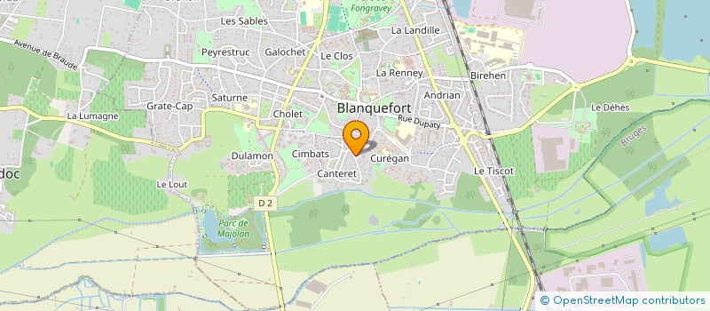 localisation de l'entreprise VERIDITTI à BLANQUEFORT