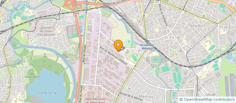 localisation de l'entreprise VERIDO SAS à STRASBOURG