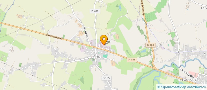 localisation de l'entreprise VERIF'AIR  SAINT-HILAIRE-DU-HARCOUET