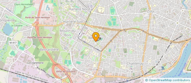 localisation de l'entreprise VERIF HABITAT à NANTES