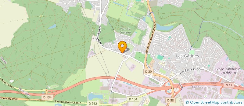 localisation de l'entreprise VERIF INCENDIE à PLAISIR
