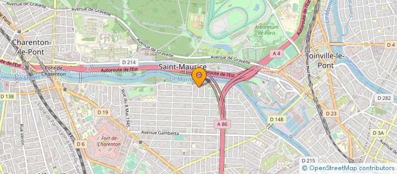 localisation de l'entreprise VERIF'MOTOS EXPRESS  MAISONS-ALFORT