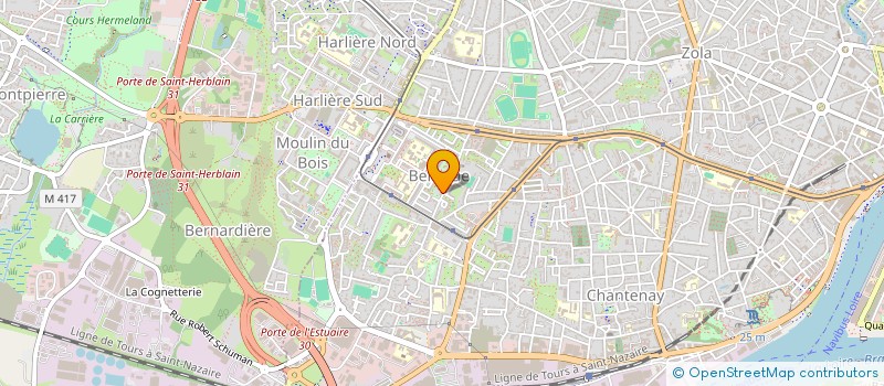 localisation de l'entreprise VERIF SANTE à NANTES