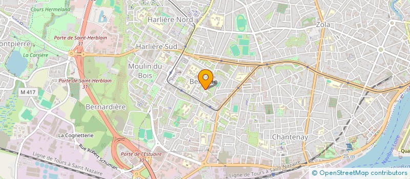 localisation de l'entreprise VERIF TRAVAUX à NANTES