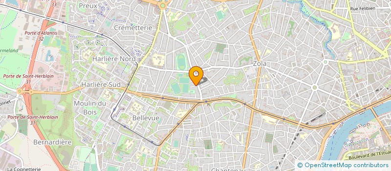 localisation de l'entreprise VERIFICA à NANTES