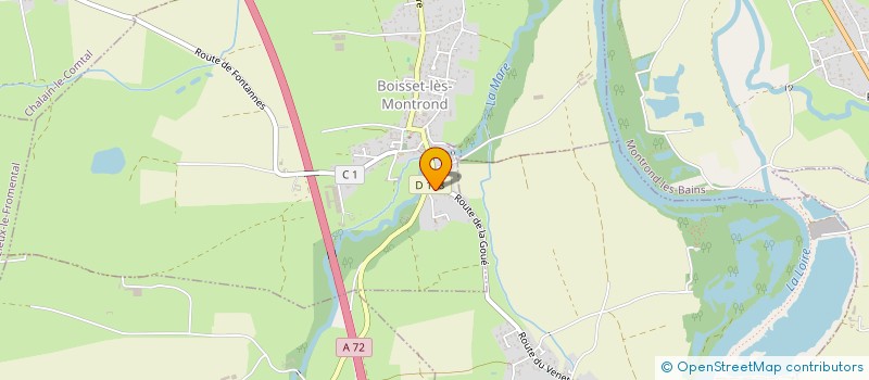localisation de l'entreprise VERIFICATIONS GENERALES PERIODIQUES PAR ABREVIATION V.G.P à BOISSET-LES-MONTROND