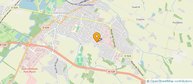 localisation de l'entreprise VERIFICATIONS SPORTS ET CONSEILS  L'ISLE-JOURDAIN