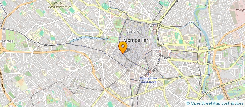 localisation de l'entreprise VERINE à MONTPELLIER