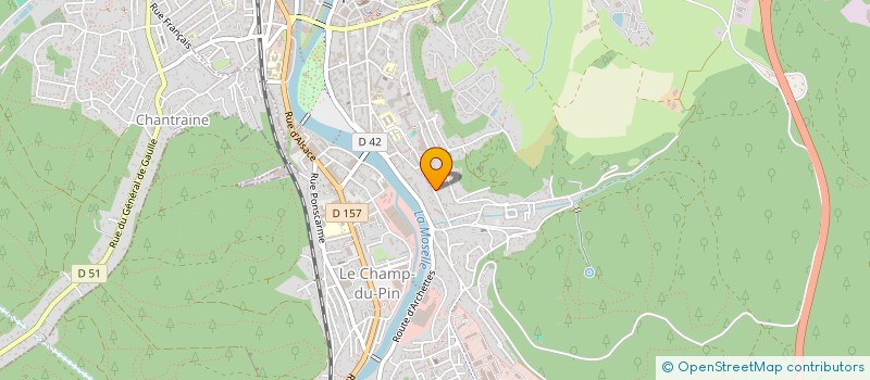 localisation de l'entreprise VERING INDUSTRIES à EPINAL