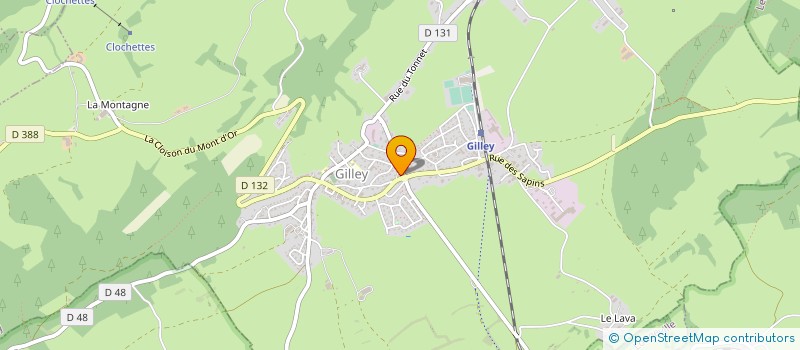 localisation de l'entreprise VERISSIMO LAQUES à GILLEY