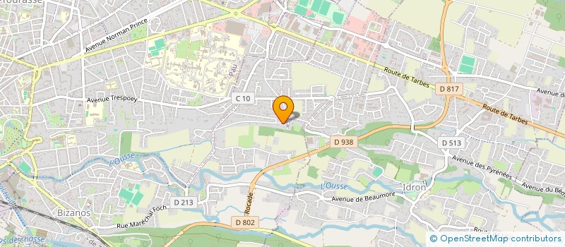 localisation de l'entreprise VERISYS  BIZANOS