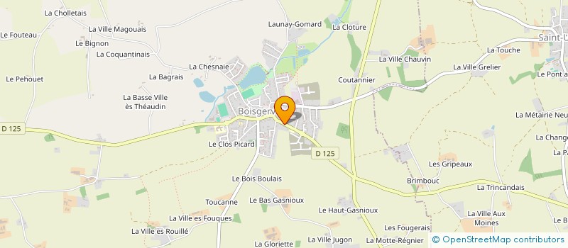 localisation de l'entreprise VERITABLE COCON  BOISGERVILLY