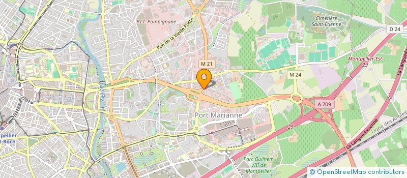 localisation de l'entreprise VERITABLE INFORMATIQUE  MONTPELLIER