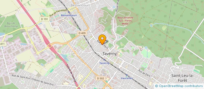 localisation de l'entreprise VERITAS AUDIT & CONSULTING  TAVERNY