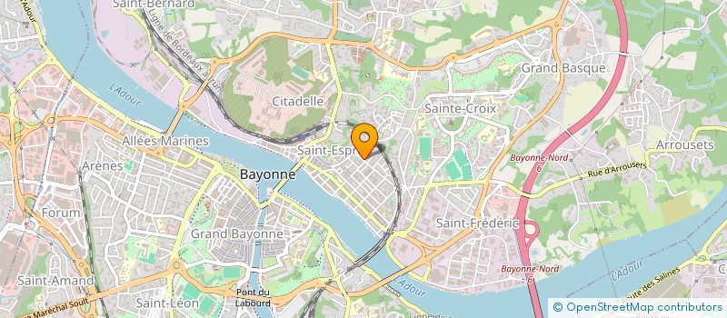 localisation de l'entreprise VERITAS IN SIMPLICE à BAYONNE