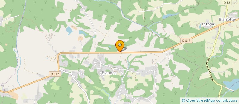 localisation de l'entreprise VERITAS IN VINO  BIAUDOS