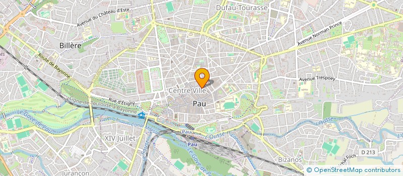 localisation de l'entreprise VERITATE FIDELES à PAU