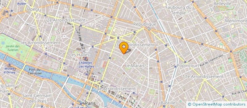 localisation de l'entreprise VERITY MEDIAS  PARIS