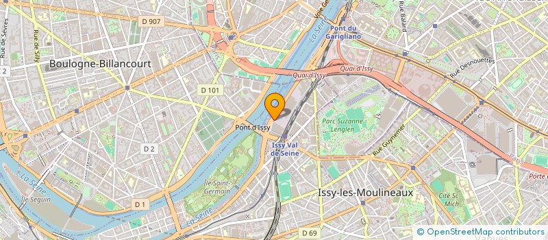 localisation de l'entreprise VERLAINE PARTNERS à ISSY-LES-MOULINEAUX